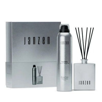 Подарочный набор JANZEN Home & Body Heavenly gift set (аромат для дома, пена для душа) 4435 фото
