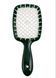 Гребінець для волосся Janeke superbrush Small The Original 72SP234VER Зелена з білим 4031 фото 1