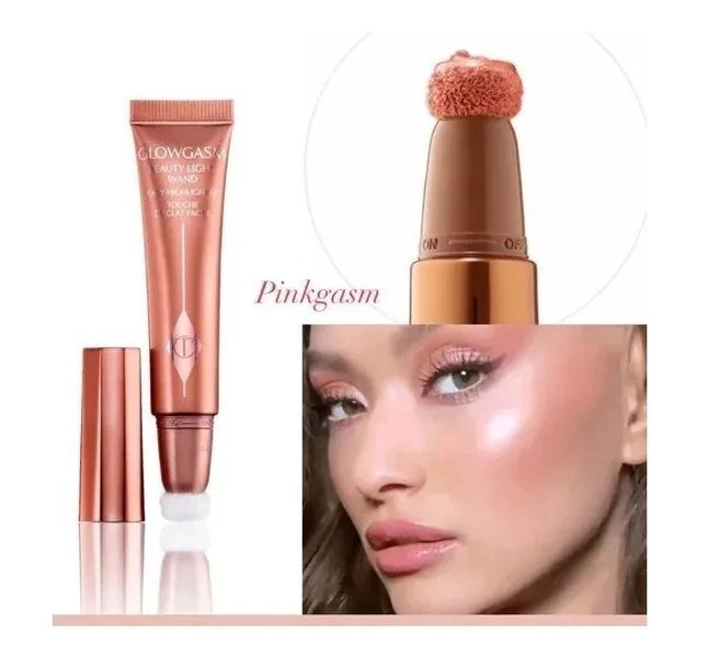 Кремовые румяна Charlotte Tilbury Beauty light wand - Peachgasm (12 мл) 6991 фото