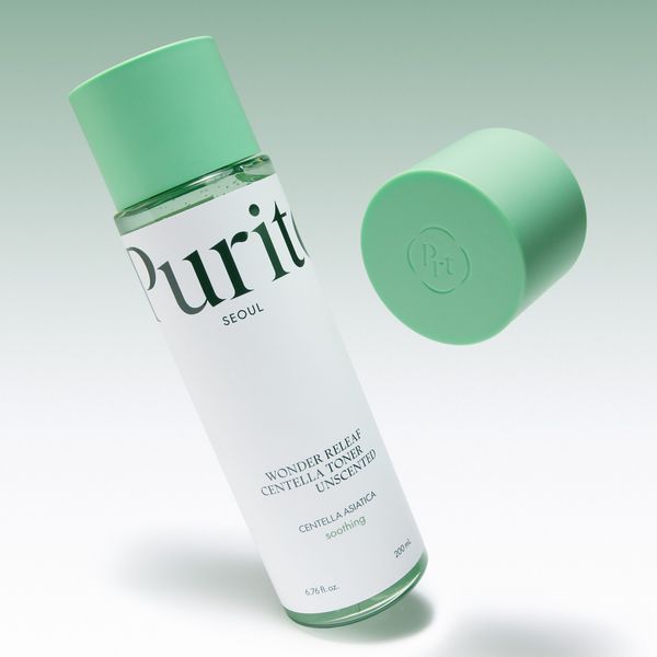 Успокаивающий тонер с центеллой без эфирных масел Purito Seoul Wonder Releaf Centella Toner Unscented (200 ml) 4251 фото