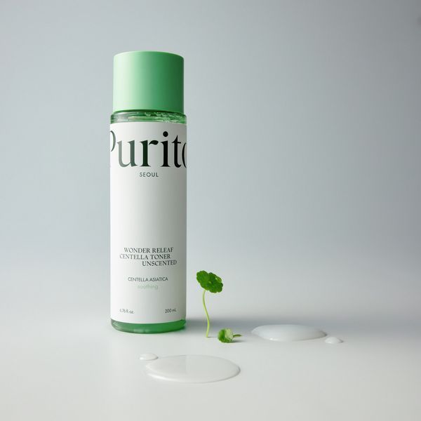 Успокаивающий тонер с центеллой без эфирных масел Purito Seoul Wonder Releaf Centella Toner Unscented (200 ml) 4251 фото