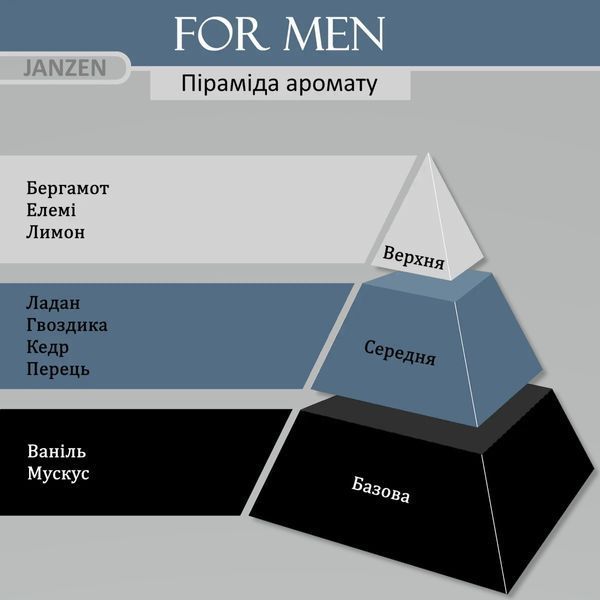 Подарочный набор JANZEN Set M for Men (пена, гель для душа и волос, автомобильный парфюм) 4434 фото