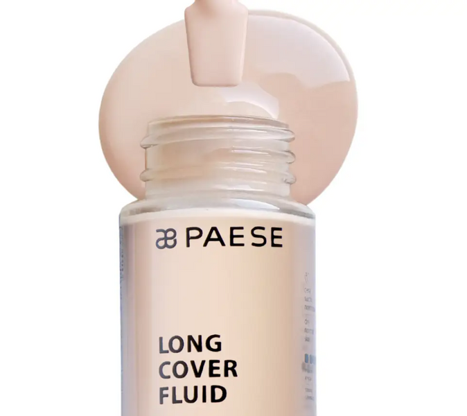 Тональний крем Paese Long Cover Fluid - 0,5 ivory (30 ml) 368 фото