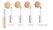 Консилер маскуючий PAESE run for cover Full cover - 10 Vanilla (9 ml) 789 фото 4