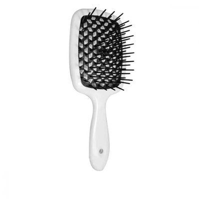 Гребінець для волосся Janeke superbrush Small The Original 56SP234NER Біла-чорна 5970 фото