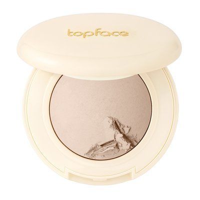 Пудра запечена TopFace ProHD Natural Glow Baked Face Powder PT704 - 002 Light Beige (10 g) 4196 фото