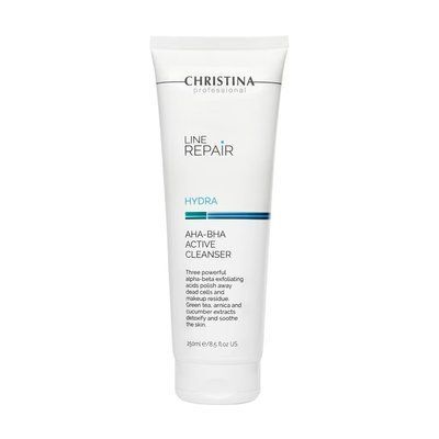 Очищающее средство с AHA-BHA кислотами Christina Line Repair Hydra AHA-BHA Active Cleanser (250 ml) 4386 фото