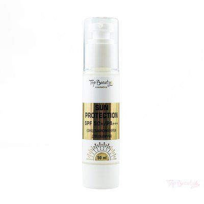 Крем для обличчя сонцезахисний з колагеном Top Beauty SPF 50+ / PA+++ (50 мл) 4259 фото