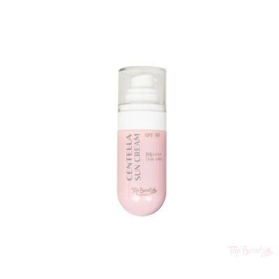 Крем для обличчя сонцезахисний з центелою Top Beauty SPF 50 / PA++++ (50 мл) 4254 фото