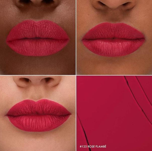 Жидкая матовая помада Sephora Cream Lip stain - 125 Rose Flame (5 ml) 1696 фото