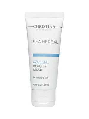 Азуленова маска краси для чутливої шкіри Christina General Line Sea Herbal Beauty Mask Azulene (60 ml) 4457 фото