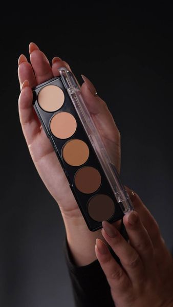 Палетка матових тіней для очей ANHELpro Eyeshadow palette - PT01 (12.5 g) 3463 фото