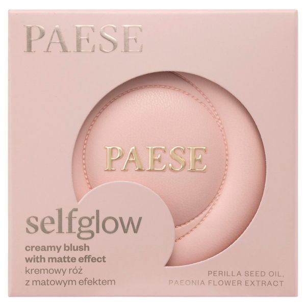 Румяна кремова Paese Selfglow Creamy blush matte effect - 02 Peach Sunrise (8 g) 4637 фото