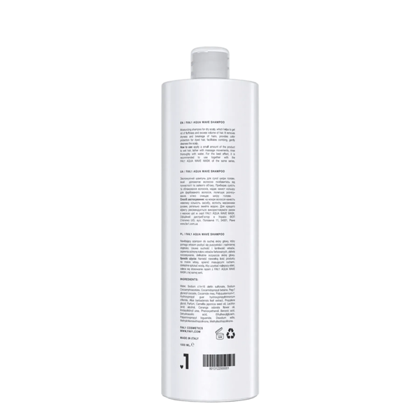 Шампунь для волосся зволожуючий FAV.1 112 AQUA WAVE SHAMPOO (1000 ml) 3970 фото