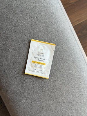 Kiehl's better screen uv serum spf 50+ сонцезахисний крем для обличчя з колагеновим пептидом 2966 фото