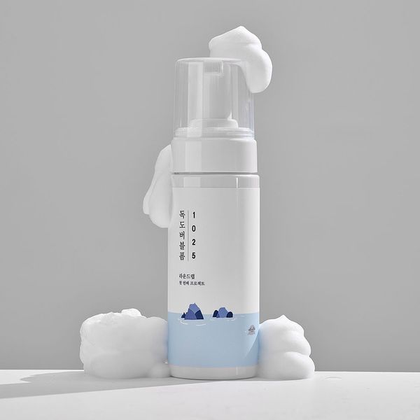 Очищувальна пінка для проблемної шкіри Round Lab 1025 Dokdo Bubble Foam (150 ml) 1641 фото