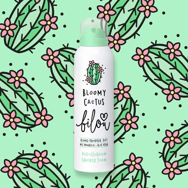 Пінка для душу Bilou Bloomy Cactus (200 ml) 4038 фото