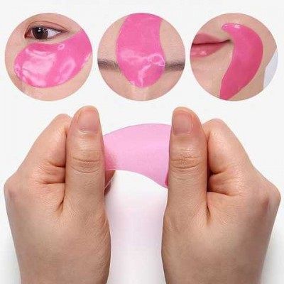 Гідрогелеві патчі з з пептидами і болгарською трояндою Medi-Peel Hyaluron Rose Peptide 9 Ampoule Eye Patch (60шт) 8015 фото