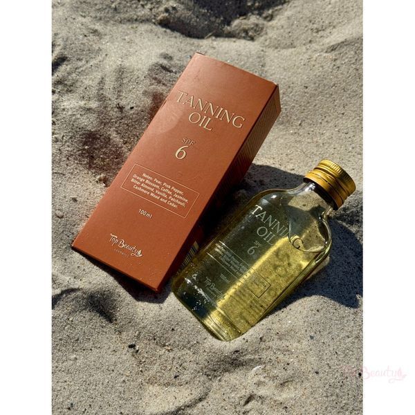 Масло для загара Top Beauty SPF 6 (100 мл) 4255 фото