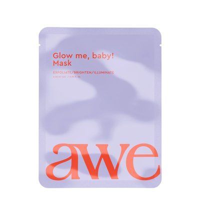 Маска для обличчя для сяяння шкіри Aweskin GLOW ME, BABY MASK (25 ml) 4733 фото