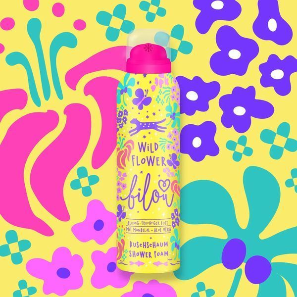 Пінка для душу Bilou Wild Flower (200 ml) 4040 фото