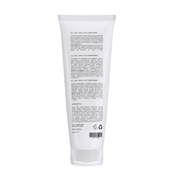 Кондиціонер для волосся розгладжуючий FAV.1 TOTAL FLAT CONDITIONER (250 ml) 3975 фото