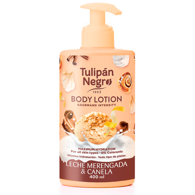 Лосьйон для тіла Tulipan Negro Body Lotion - Leche Merengada & Canela (400 ml) 4069 фото