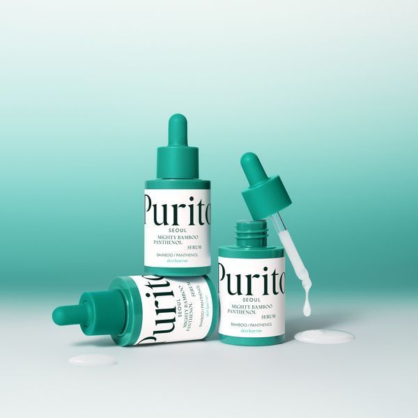 Сироватка з екстрактом бамбука та пантенолом Purito Seoul Mighty Bamboo Panthenol Serum (30 ml) 4247 фото