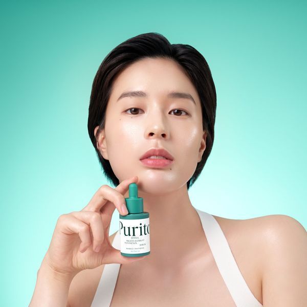 Сироватка з екстрактом бамбука та пантенолом Purito Seoul Mighty Bamboo Panthenol Serum (30 ml) 4247 фото