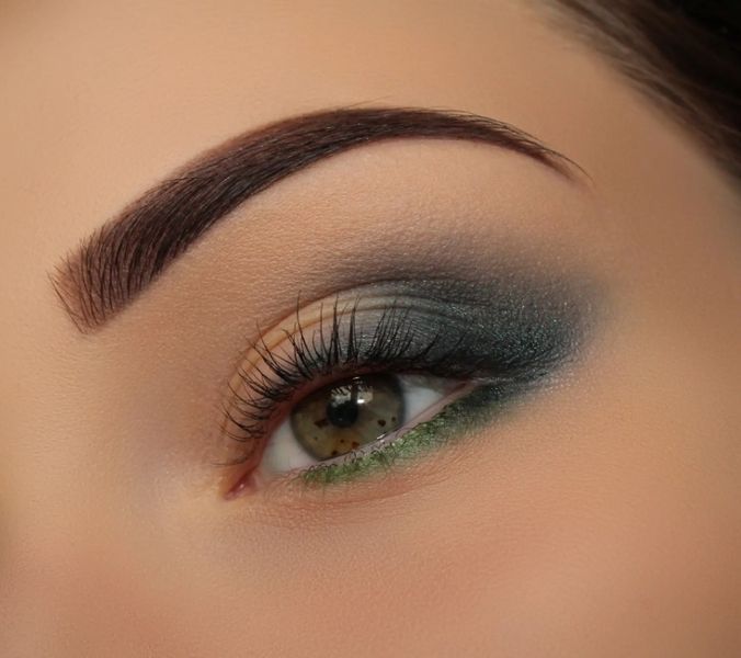 Олівець для очей WoBs Alexa eye contour pencil - E11 темно-зелений (сатіновий) 9833 фото