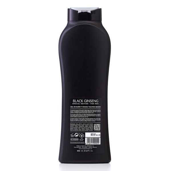Гель для душу Tulipan Negro Shower Gel - Black Ginseng (650 ml) 4636 фото