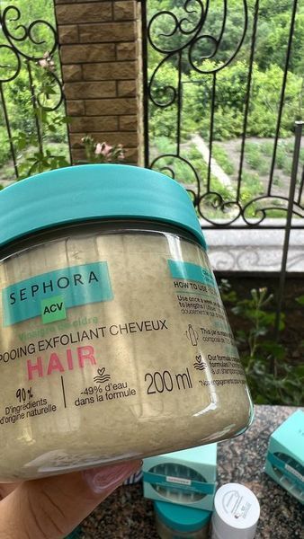 Скраб для головы Sephora ACV HAIR Shampooing exfoliant cheveux 1240 фото