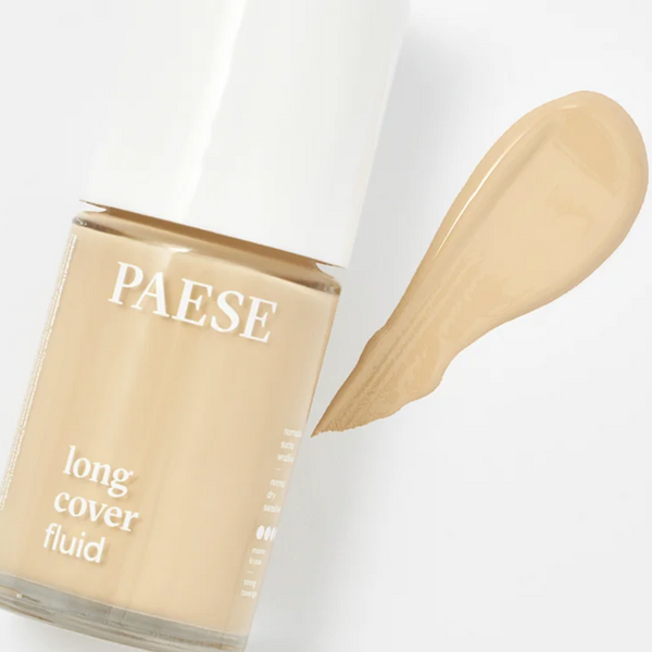 Тональний крем Paese Long Cover Fluid - 02 Natural (30 ml) 13025 фото