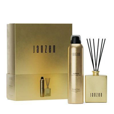 Подарочный набор JANZEN Home & Body Euphoria gift set (аромат для дома, пена для душа) 4324 фото