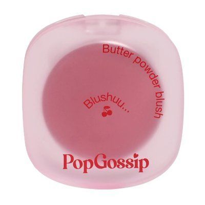 Рум'яна для обличчя з сатиновим фінішем Pop Gossip Blushuu Silky powder blush - №03 Berry Pop (3.2 g) 3488 фото