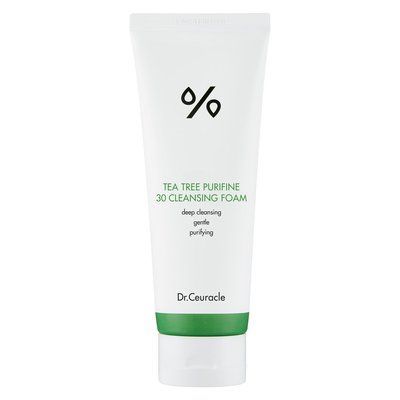 Гель-пенка для умывания Dr. Ceuracle Tea Tree Purifine 30 Cleansing Foam (150 ml) 1404 фото