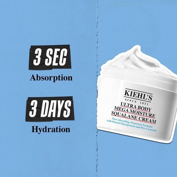 Увлажняющий крем для тела Kiehl's ultra body mega moisture squalane cream (30 ml) 2400 фото